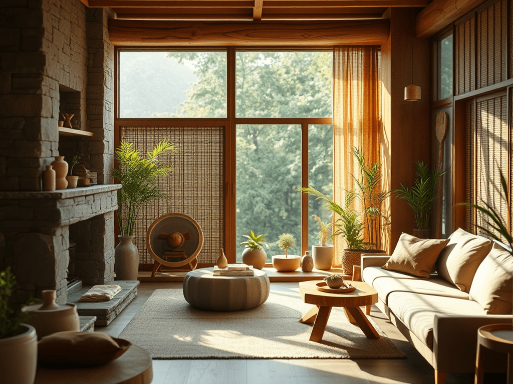 Design e Materiali Naturali: Il Potere della Natura per una Casa Armoniosa e&nbsp;Sostenibile